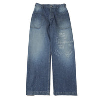 HERILL / NAVY Denim Utility Pants