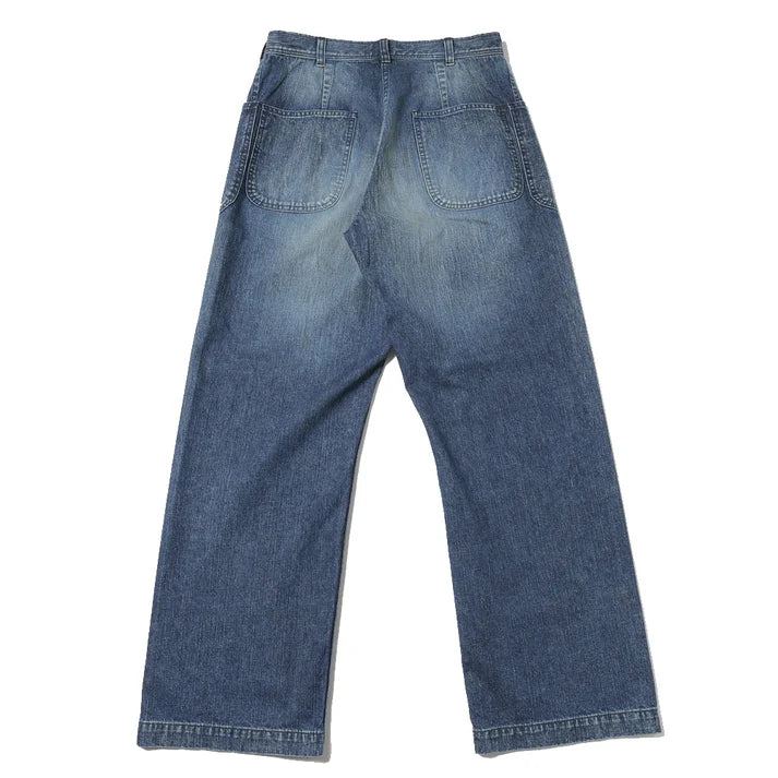 HERILL / NAVY Denim Utility Pants
