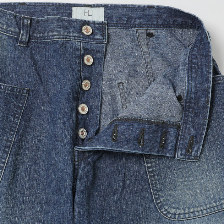 HERILL / NAVY Denim Utility Pants