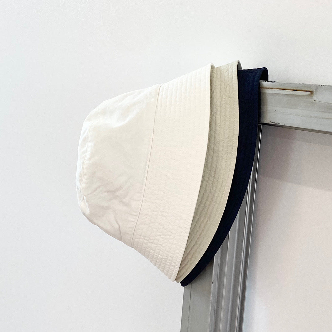 AURALEE 26SS GARMENT-DYED FINX CHINO BUCKET HAT MADE BY KIJIMA