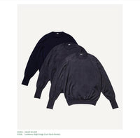 A.PRESSE 24AW Cashmere High Gauge Crew Neck Sweater