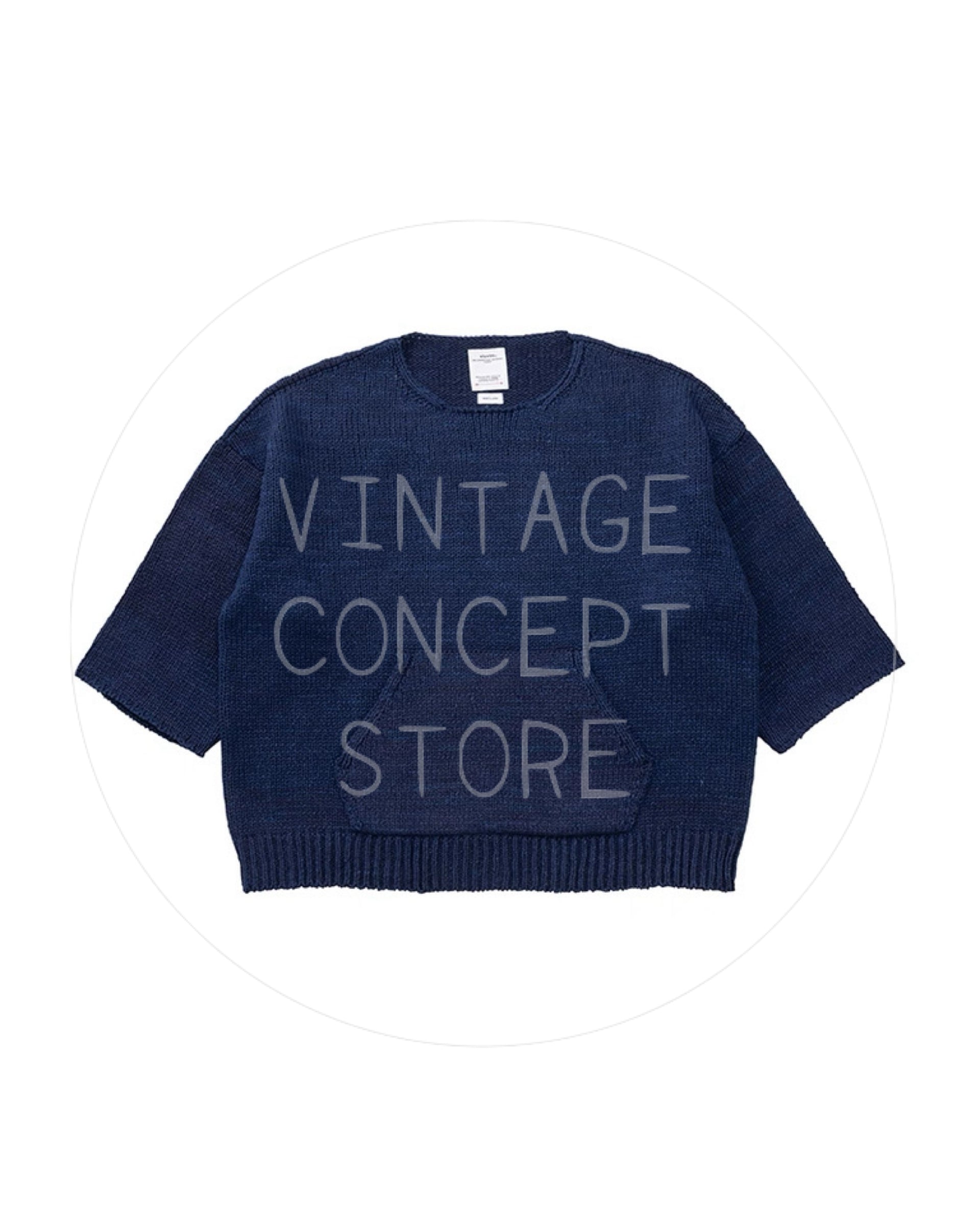 visvim 25AW BURROW CREW KNIT N.D. – Vintage Concept Store