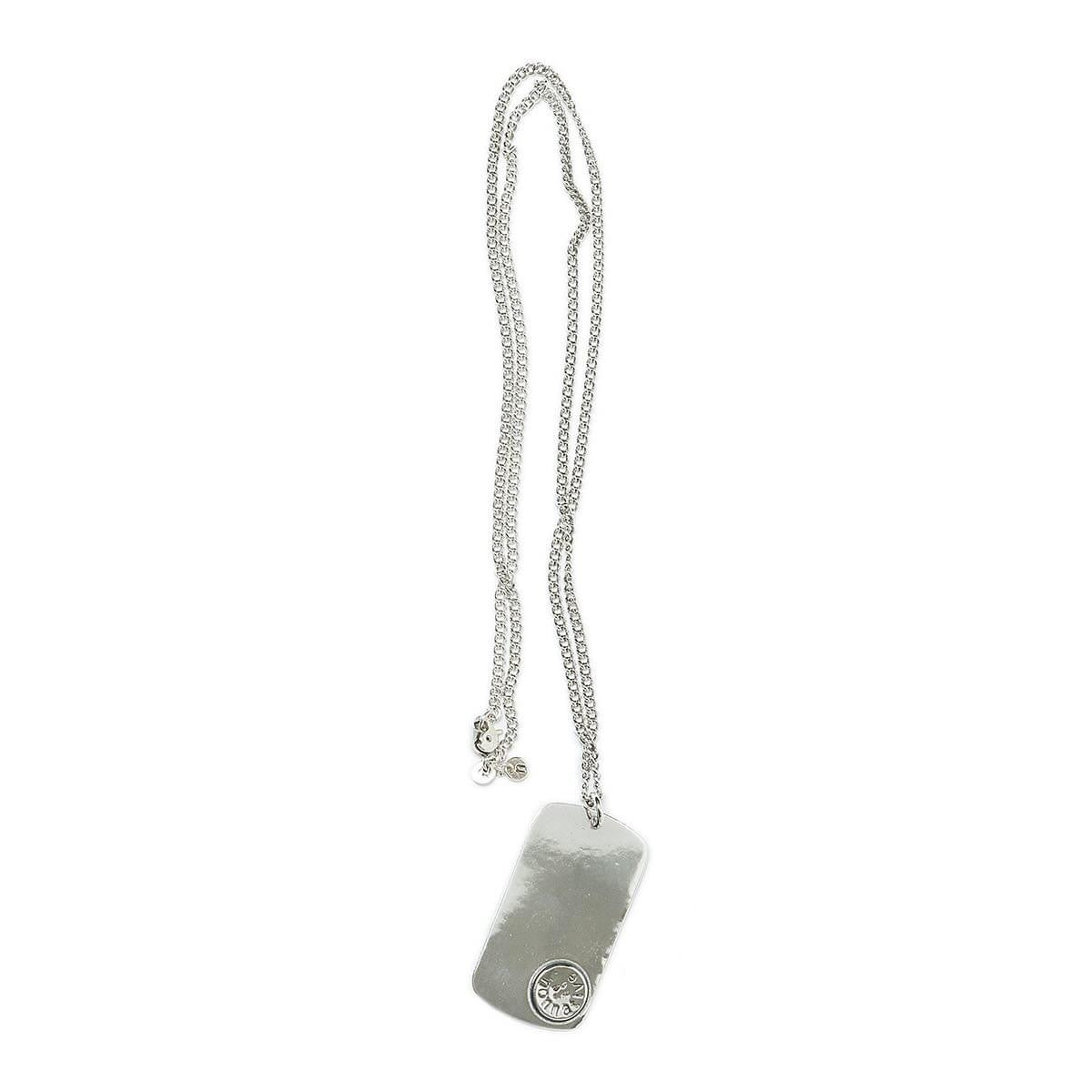 nonnative 24SS TROOPER NECKLACE "ID TAG" 925 SILVER by END