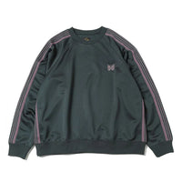 NEEDLES 25AW Track Crew Neck Shirt - Poly Smooth