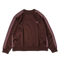 NEEDLES 25AW Track Crew Neck Shirt - Poly Smooth