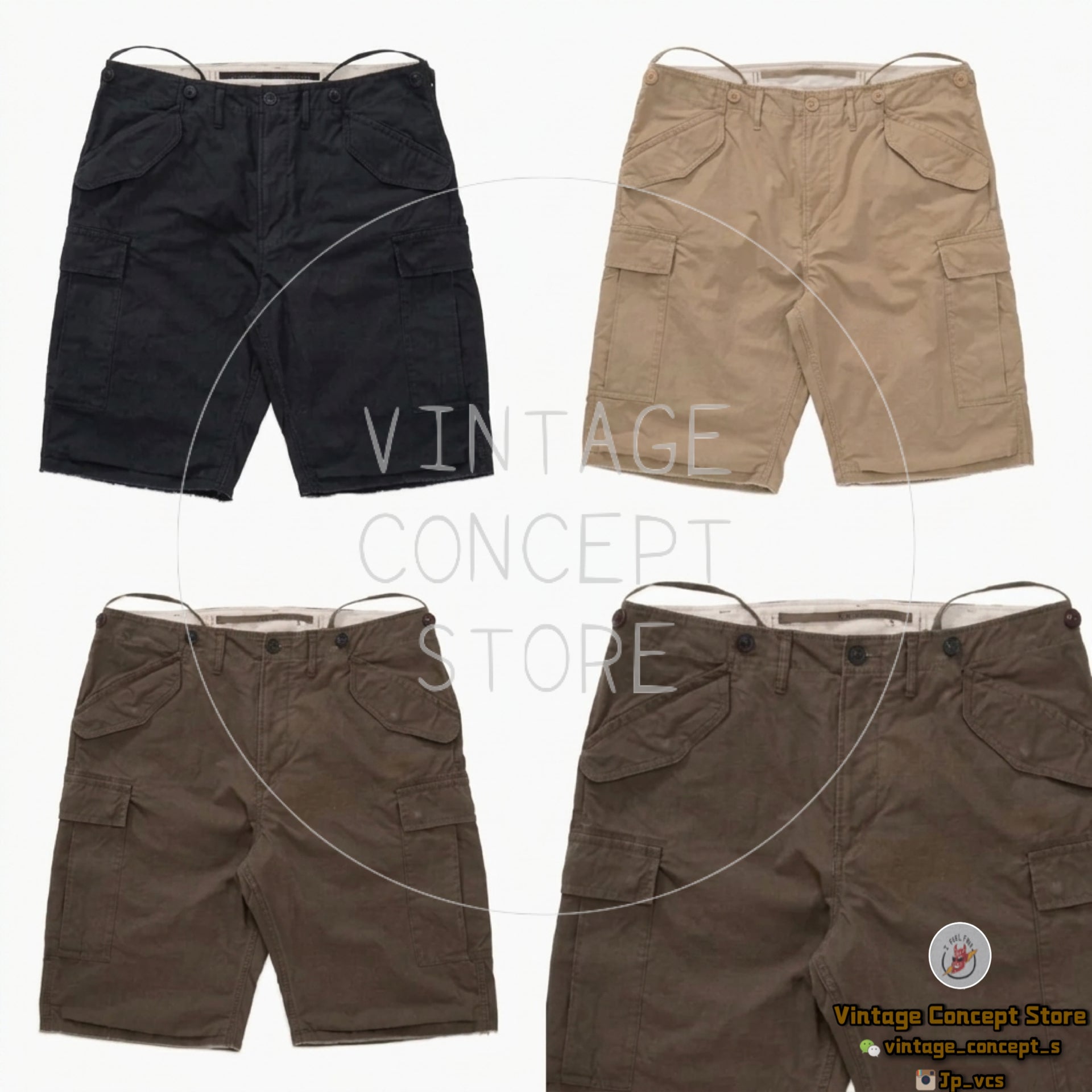 visvim 26AW EIGER SANCTION SHORTS