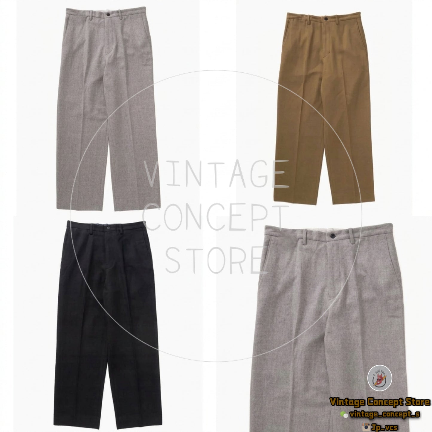visvim 26AW BROADER SLACKS