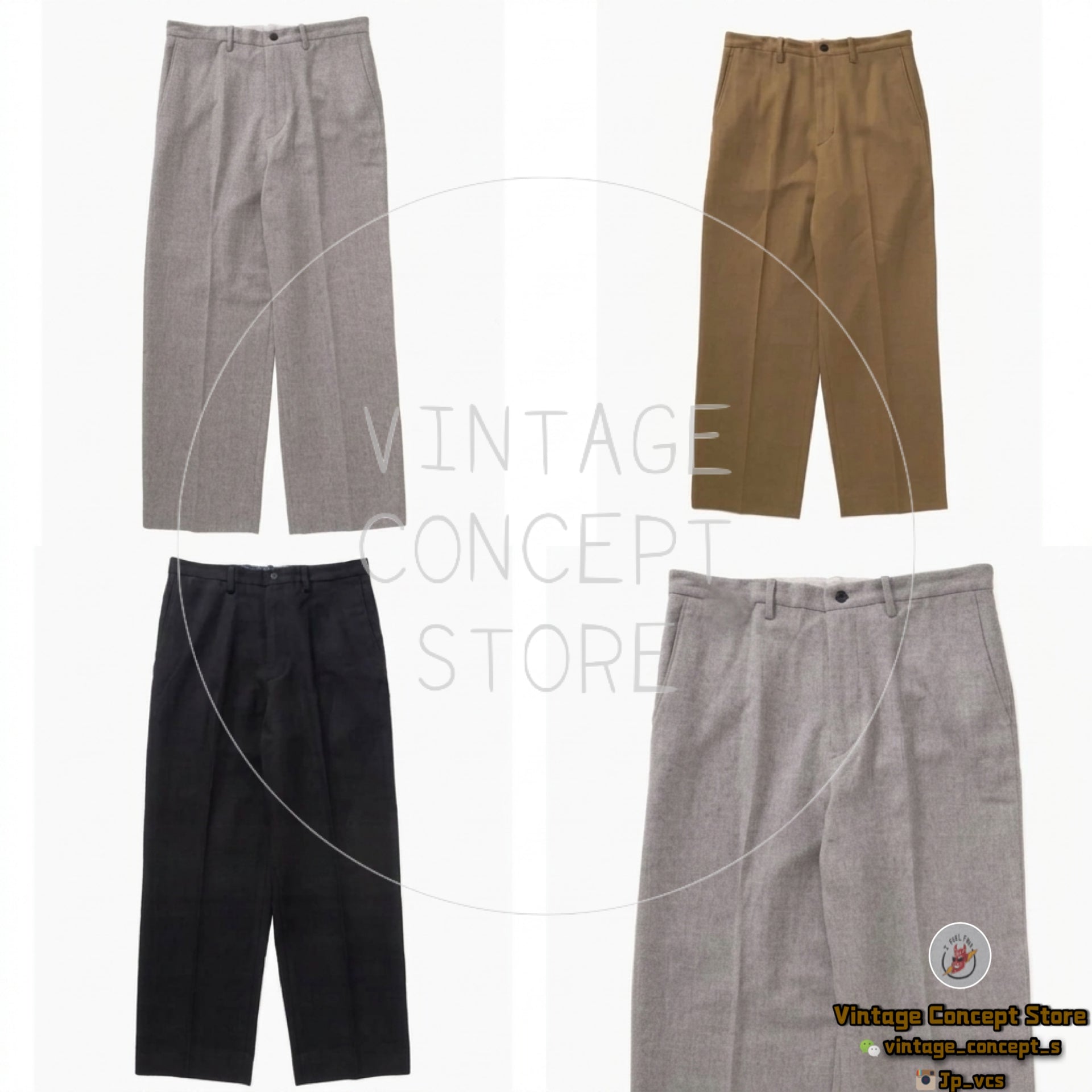 visvim 26AW BROADER SLACKS