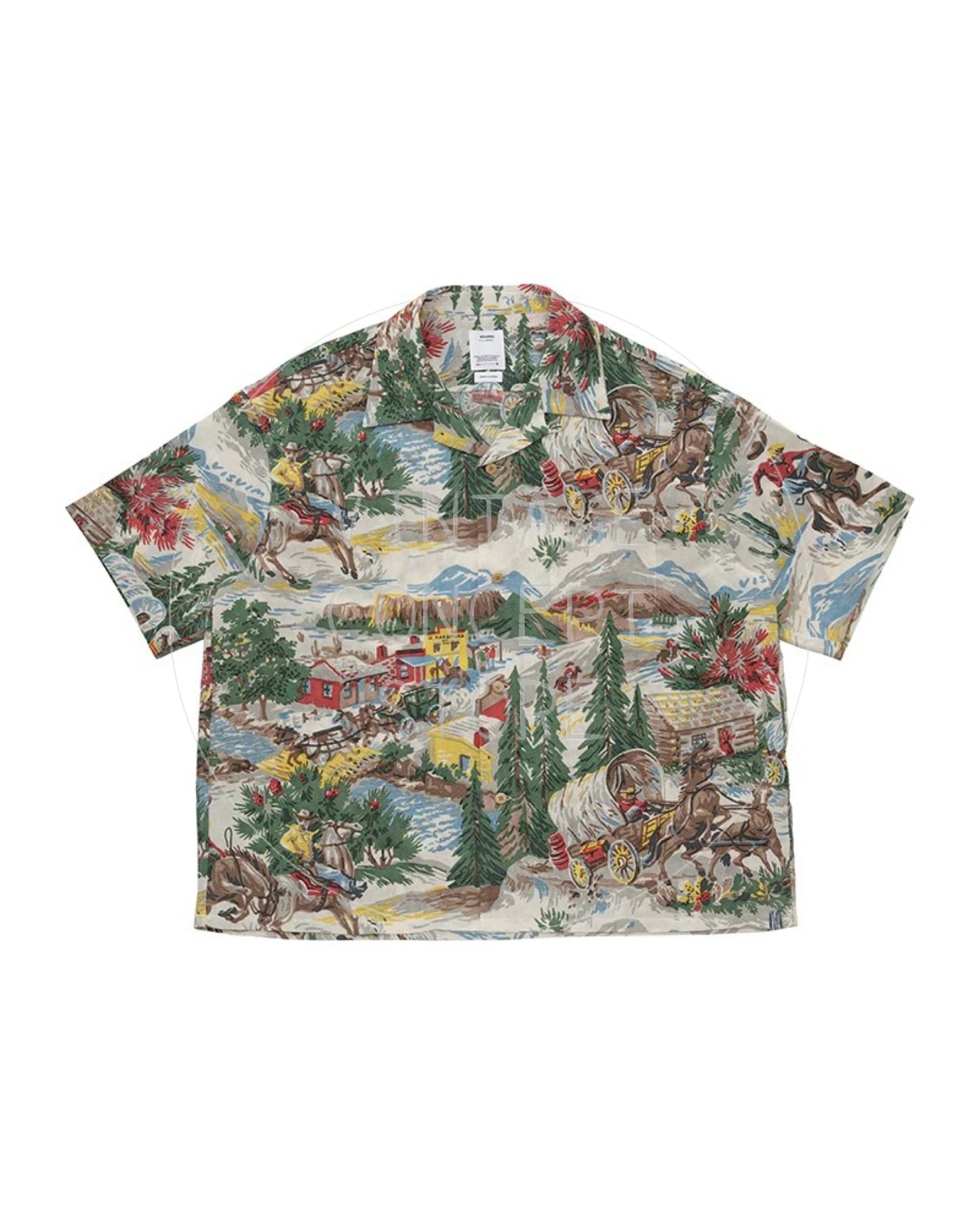 visvim 25SS CROSBY SHIRT S/S (WASHI CHIRIMEN)
