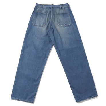 HERILL 25AW US Navy Denim Trousers