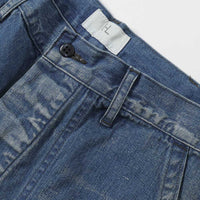 HERILL 25AW US Navy Denim Trousers