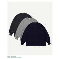 A.PRESSE 24AW Cashmere Blend L/S T-Shirt