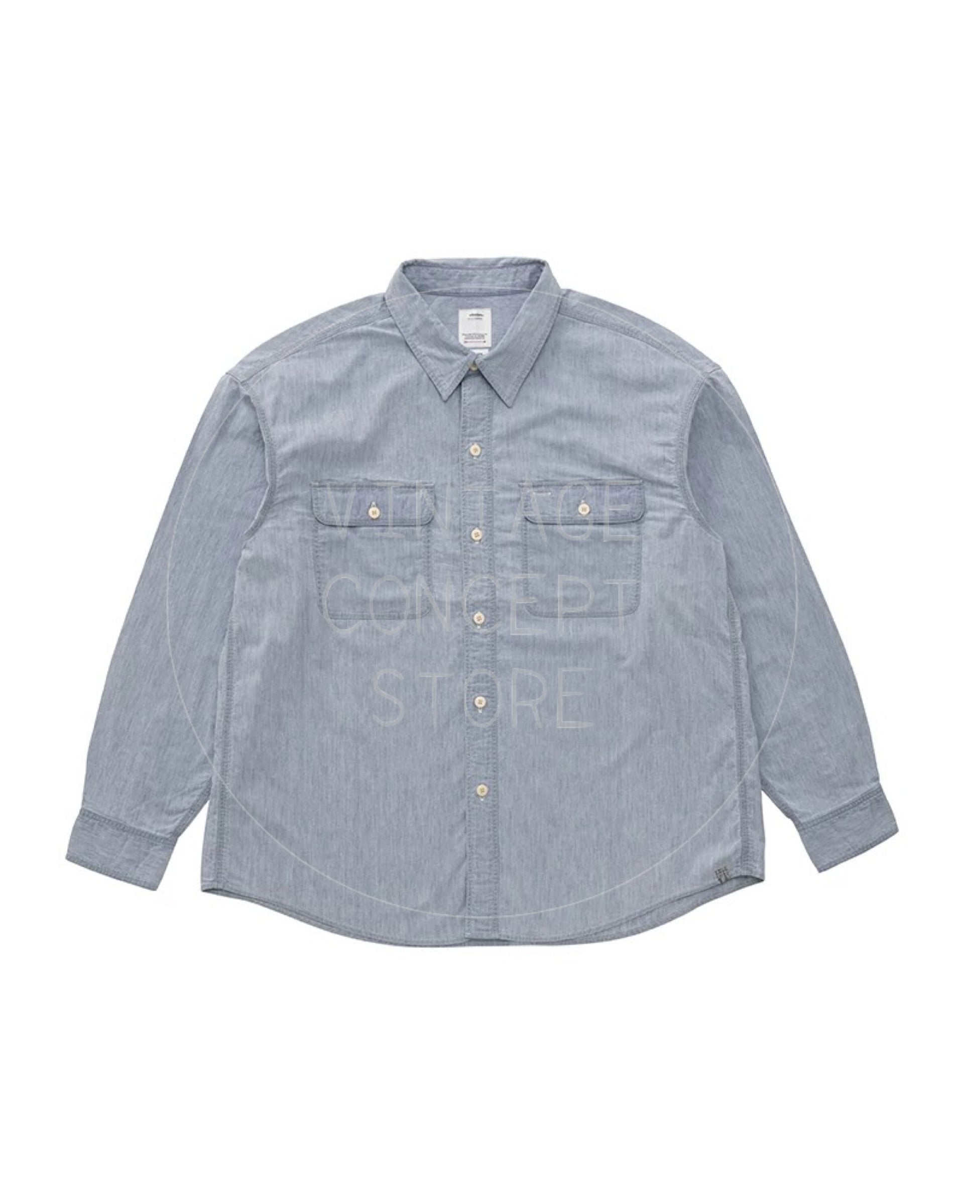 visvim 25SS LANGER CHAMBRAY L/S (C/SI)