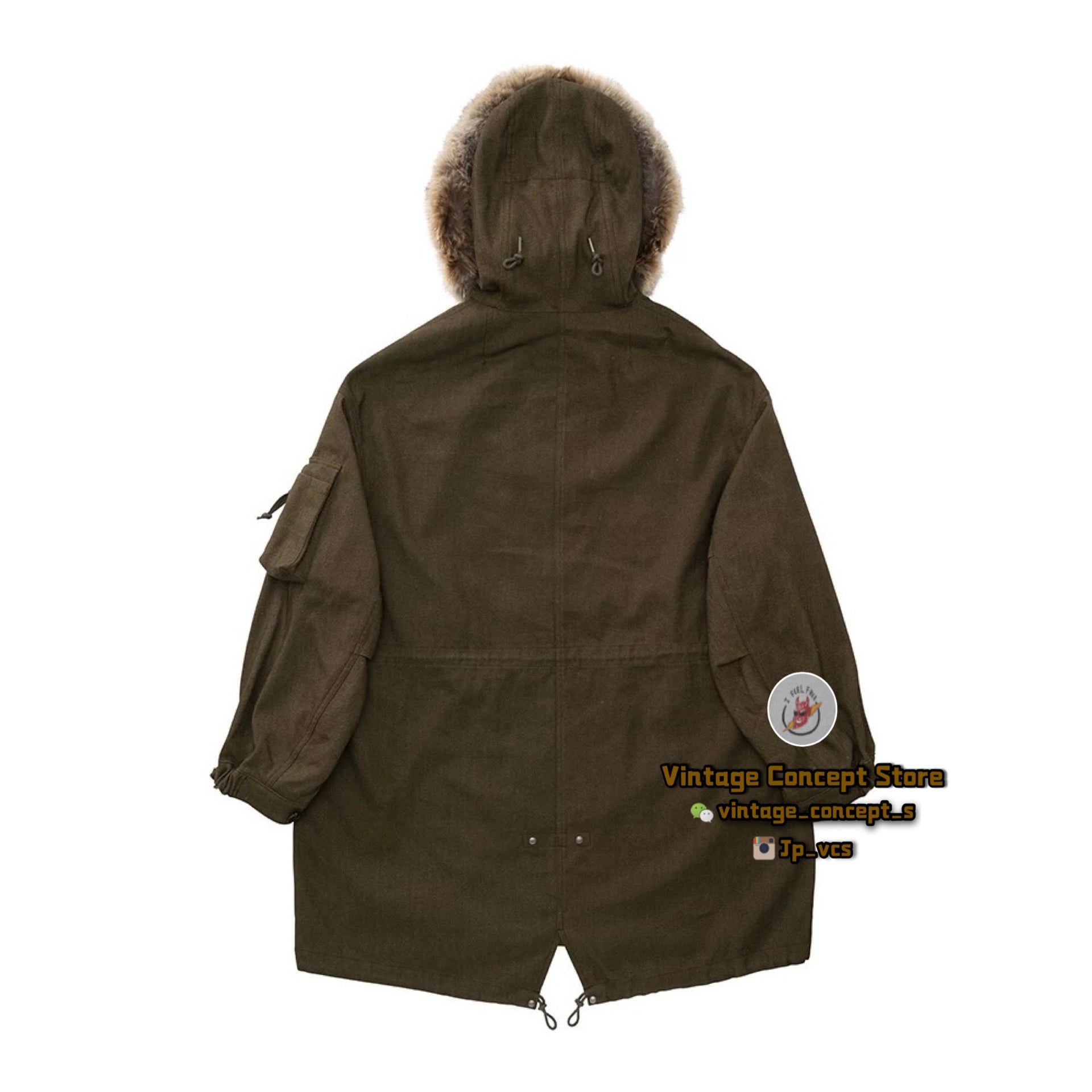 24AW visvim SIX-FIVE FISHTAIL PARKA 2