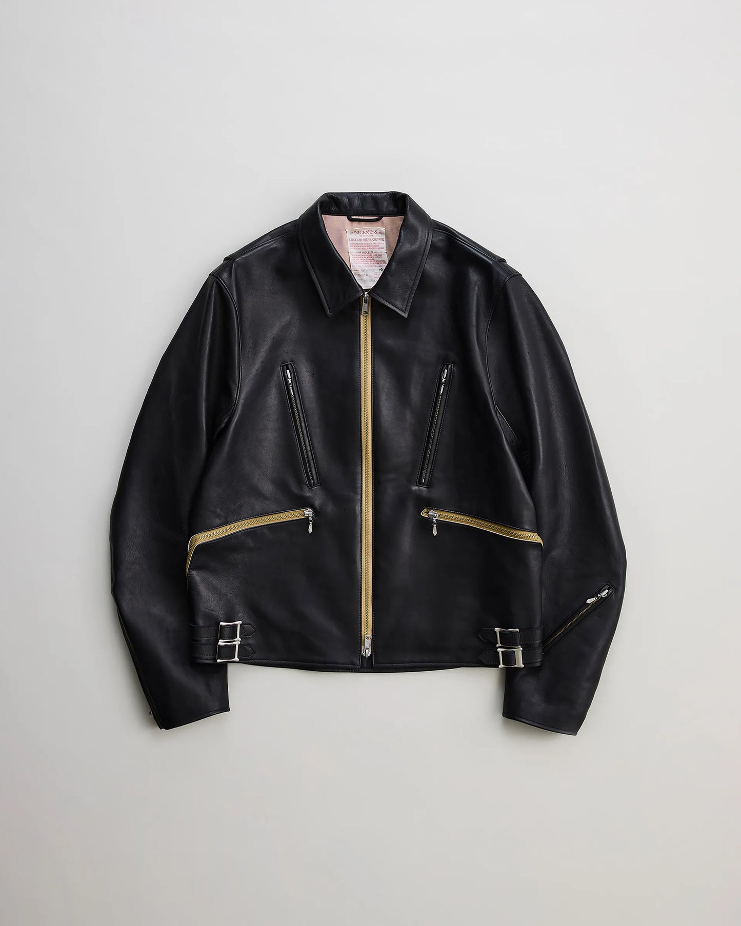 NICENESS ナイスネスH.HAYWOODライダースジャケット26SS NICENESS 26SS H.HAYWOOD – Vintage Concept Store