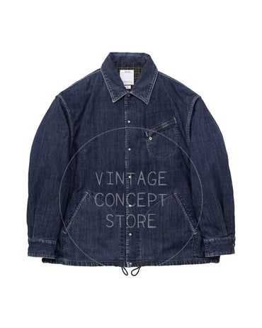 visvim 25SS SS COACH DOWN COVERALL DMGD