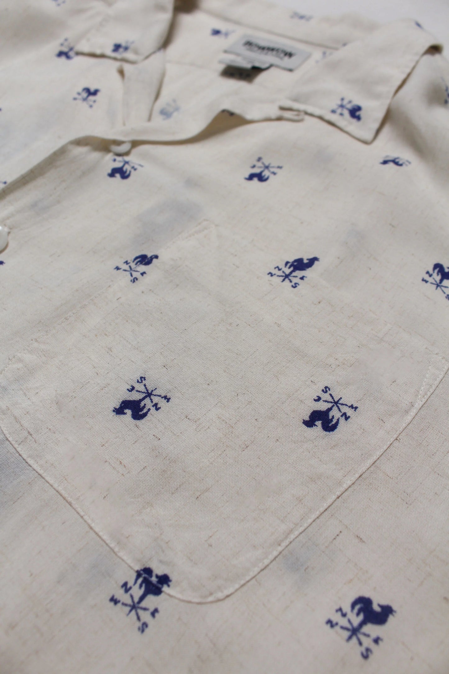 BOWWOW 25SS WEATHERVANE BOAT CLUB SHIRT