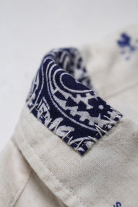 BOWWOW 25SS WEATHERVANE BANDANA REMADE SHIRT