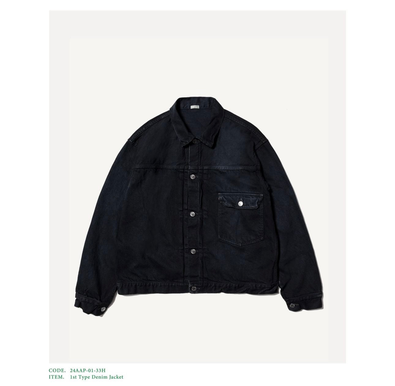 A.PRESSE 24AW 1st Type Denim Jacket