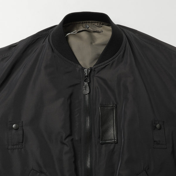 blurhms 26AW Poly-Silk Twill Modified MA1