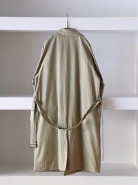 blurhms 26SS Cotton Gabardine Trench Coat
