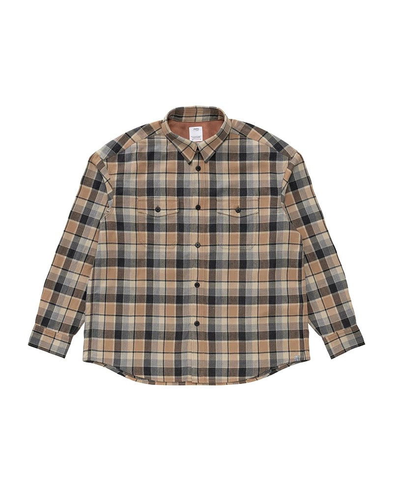 visvim 25SS LUMBER CHECK L/S (W/L)