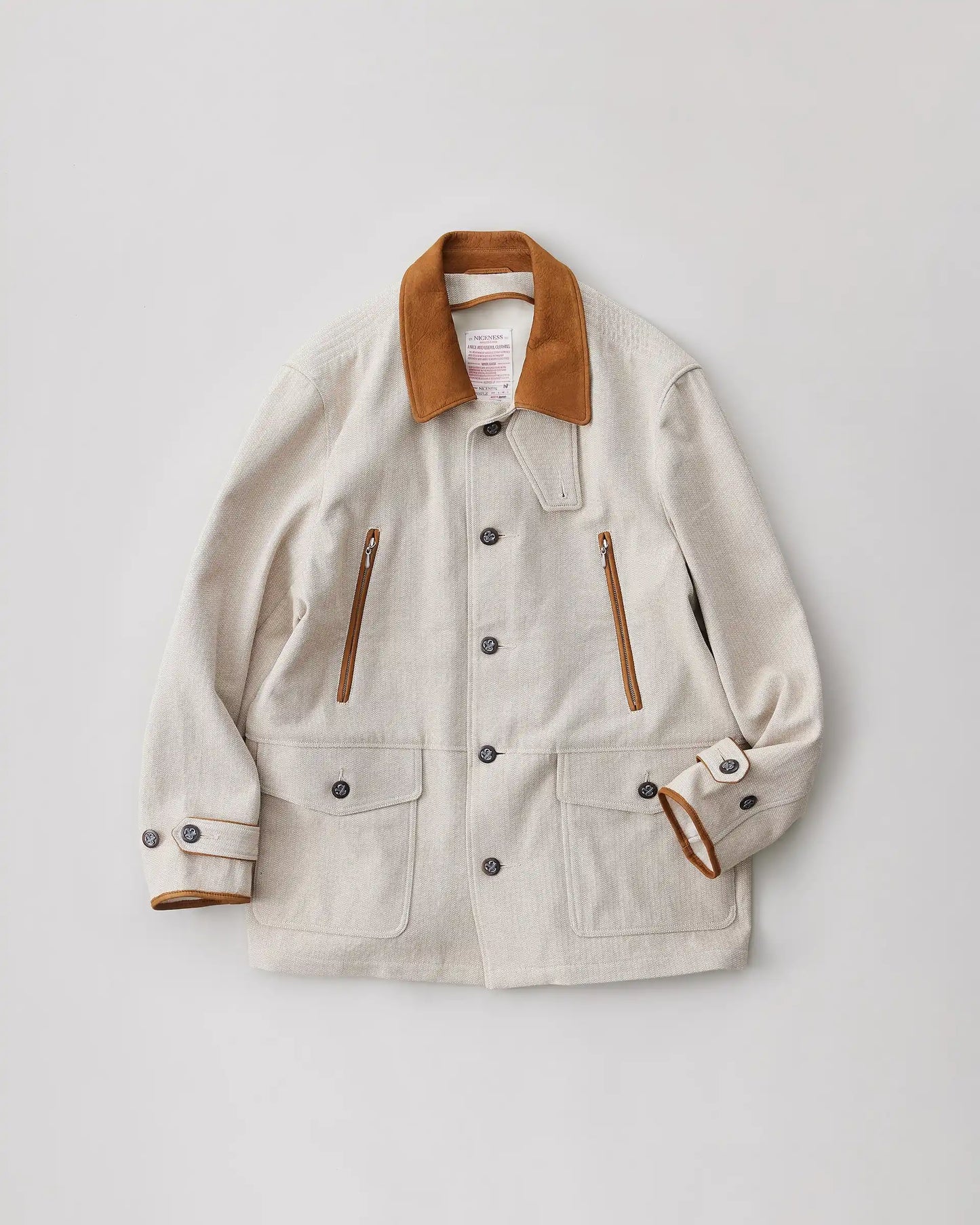 NICENESS 25SS LORAN / Herringbone Hunting Jacket