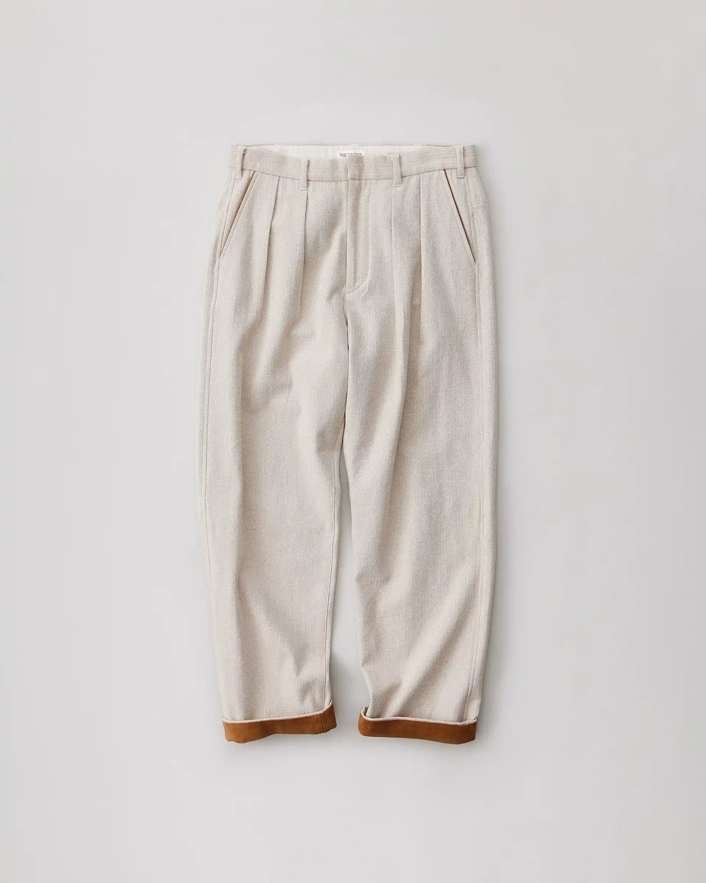 NICENESS 25SS THIERRY / Herringbone Hunting Trousers