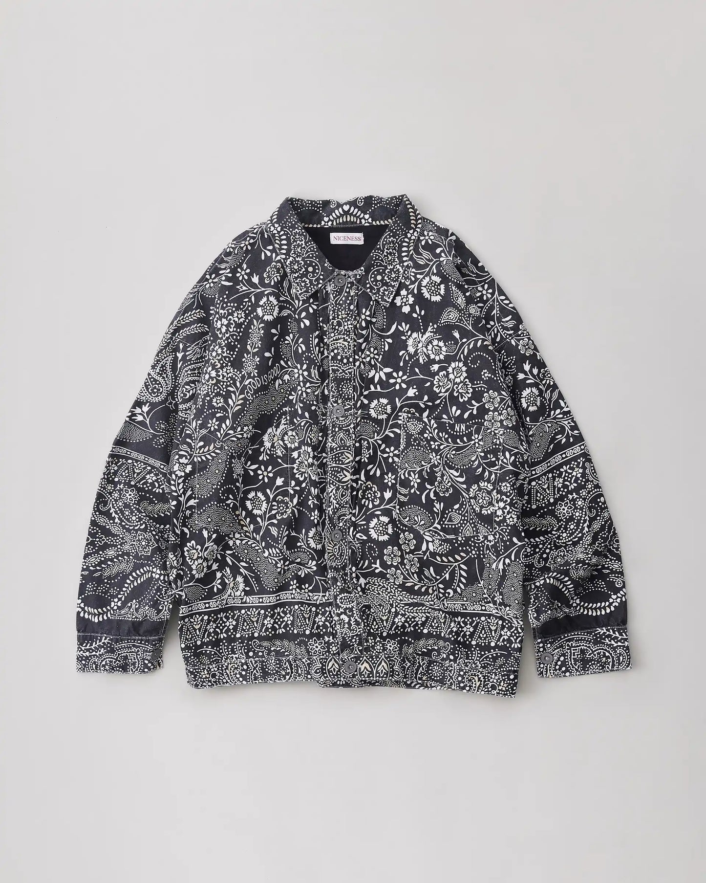 NICENESS 25SS GYAN / Bandana Trucker Jacket