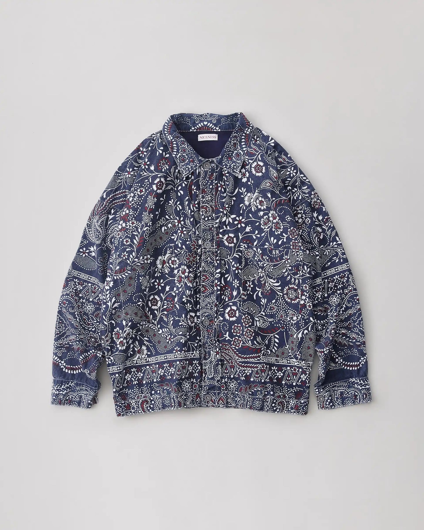 NICENESS 25SS GYAN / Bandana Trucker Jacket