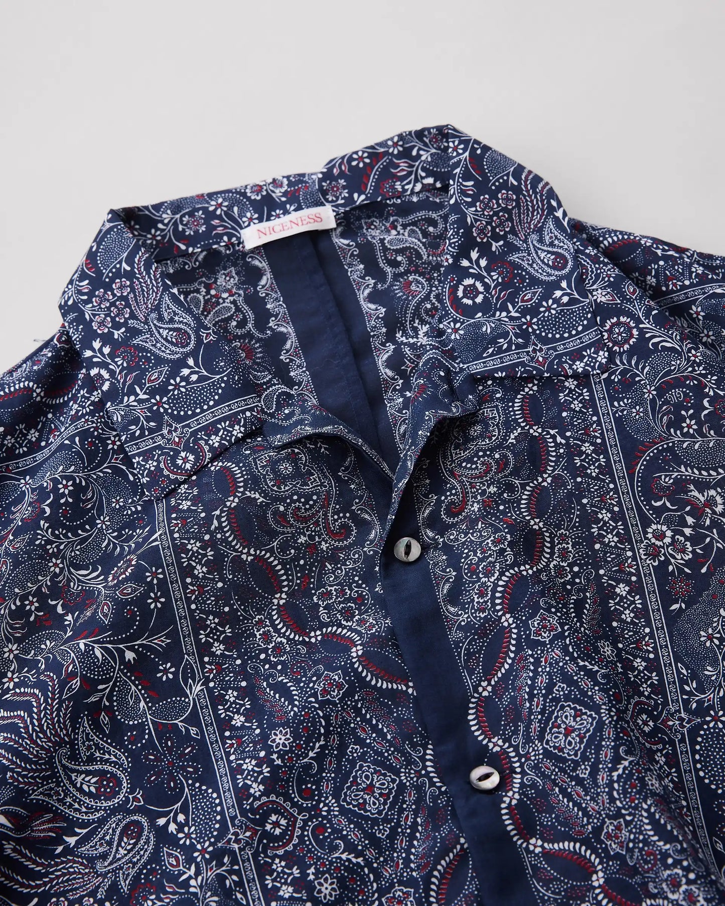 NICENESS 25SS JAMET / Bandana Shirt