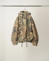 ANCELLM 26AW CAMO OVER HOODIE