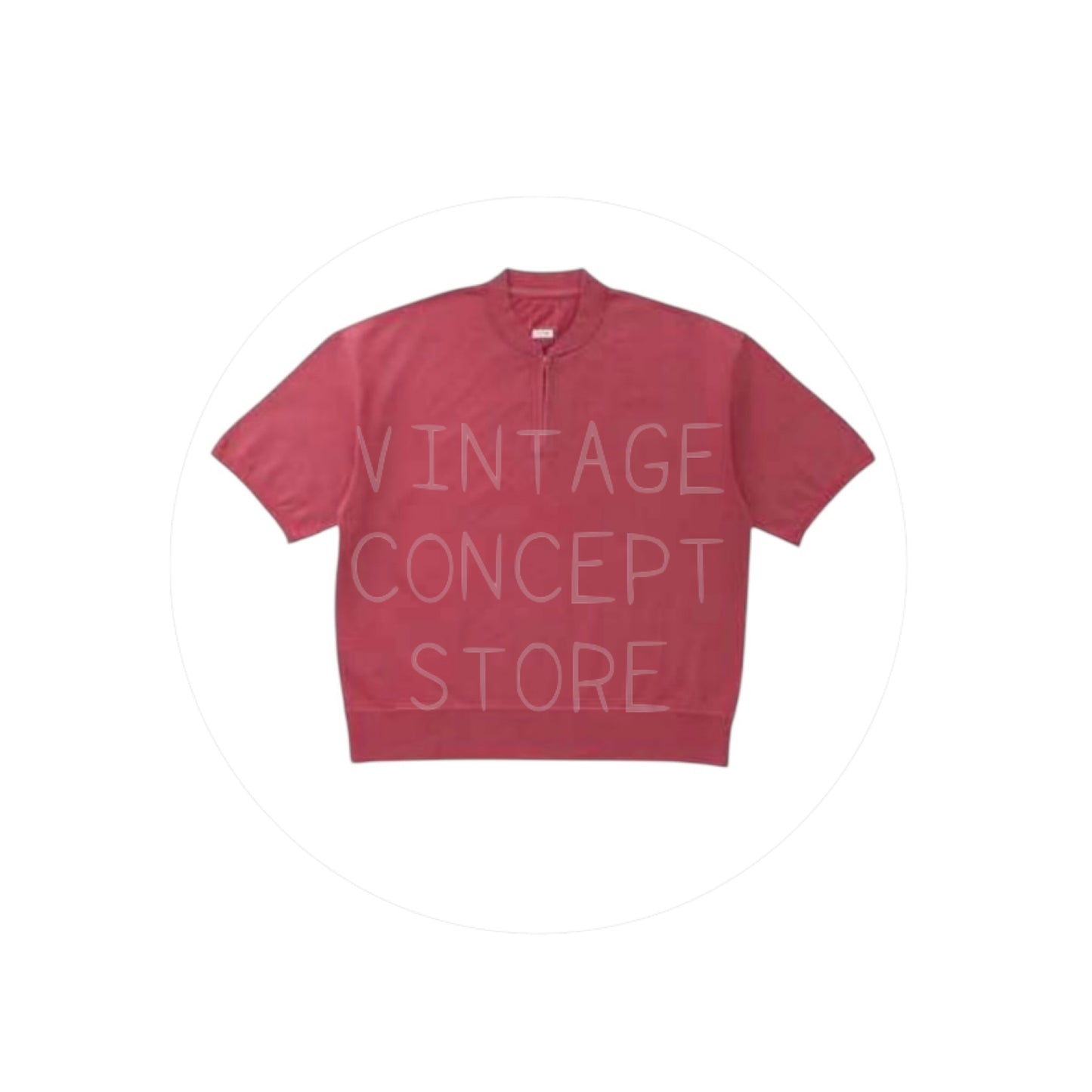 visvim 26SS MONDO HENLEY ZIP S/S DMGD