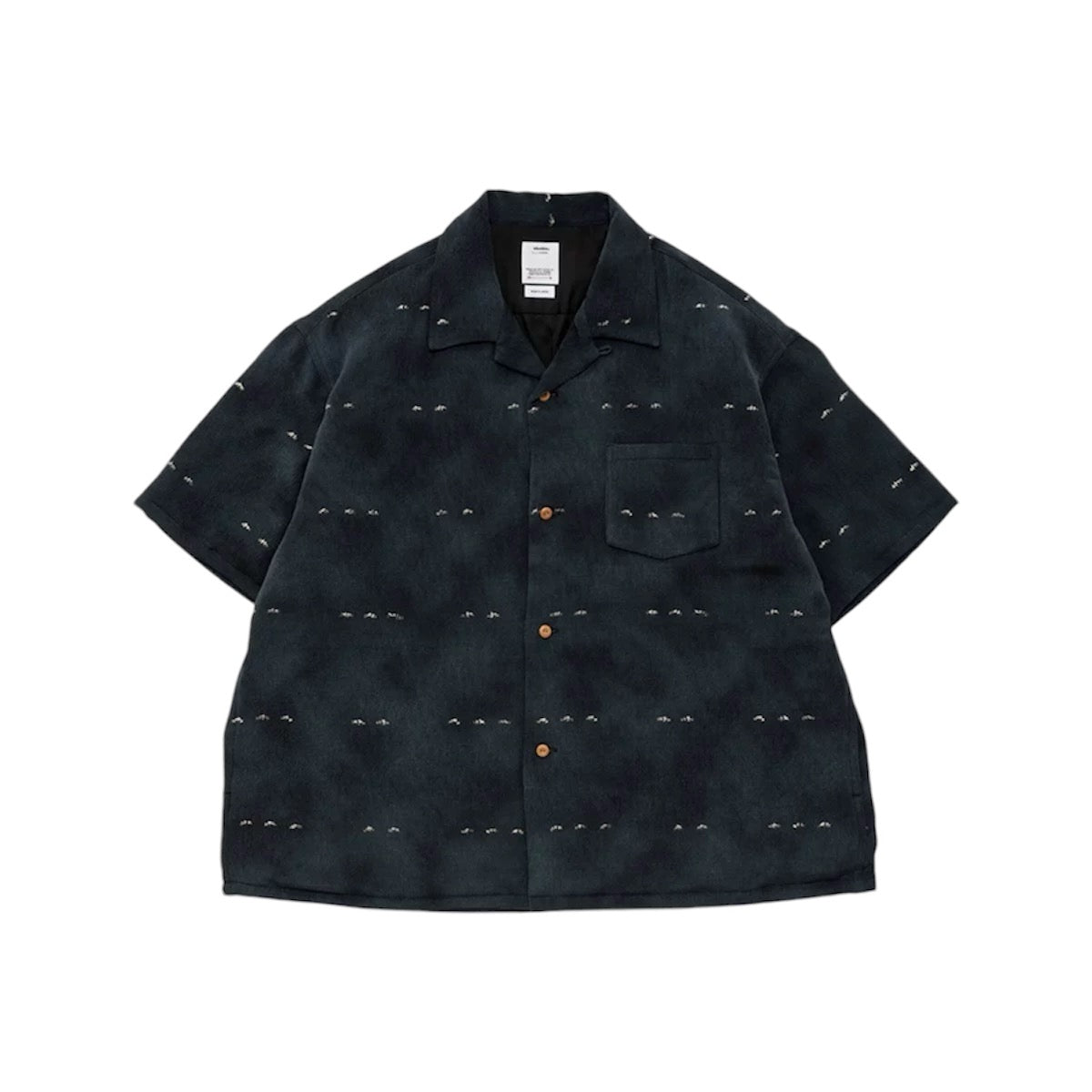 visvim 24SS WALLIS SHIRT S/S IRIS (MAWATA)