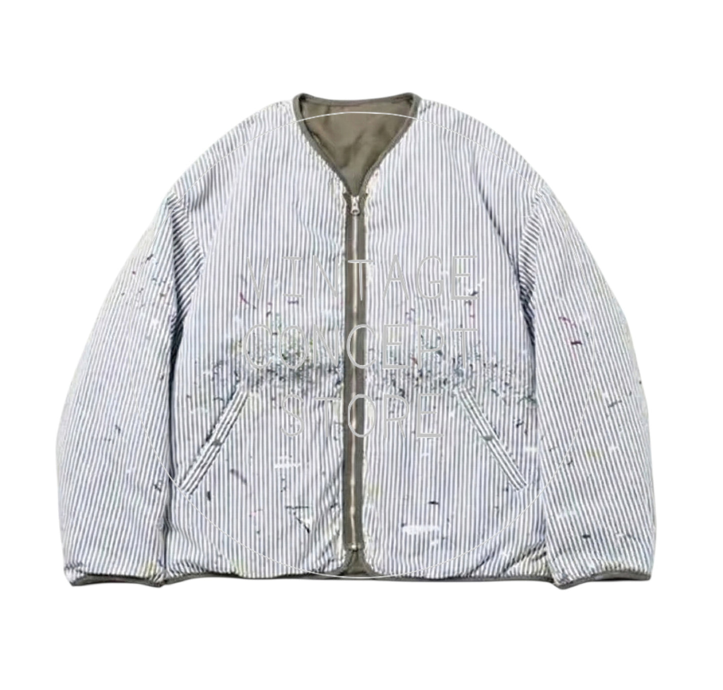 visvim 25AW SPOT IRIS DOWN JKT DMGD