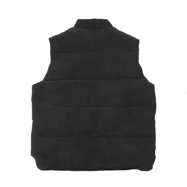 HERILL 26AW SHEEP LEATHER WOOD CHOPPERS VEST