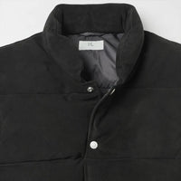 HERILL 26AW SHEEP LEATHER WOOD CHOPPERS VEST