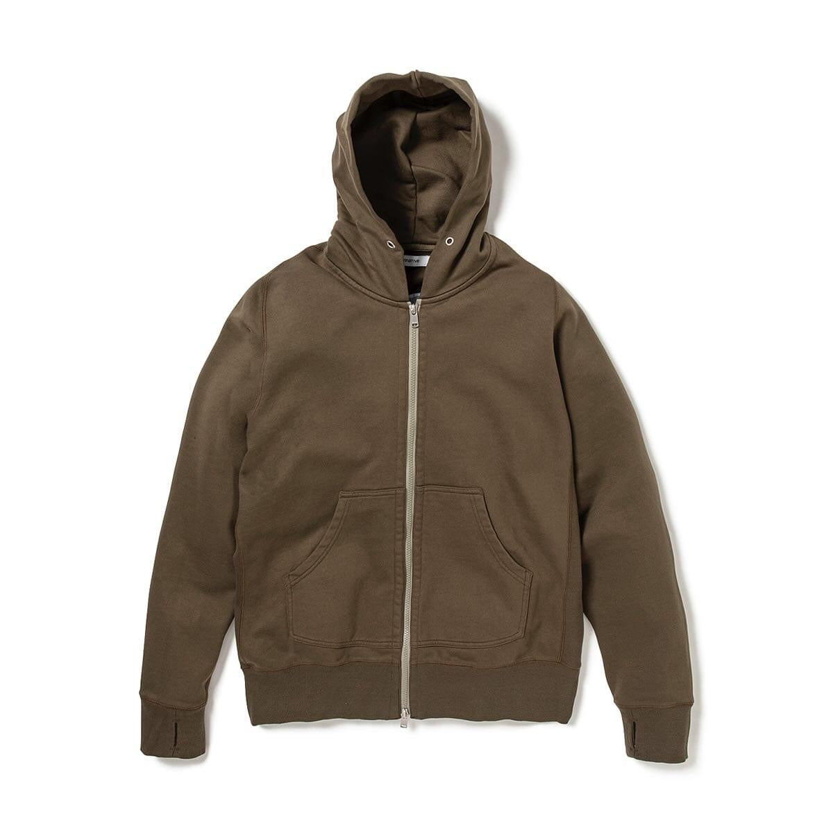 nonnative 24SS DWELLER FULL ZIP HOODY COTTON SWEAT