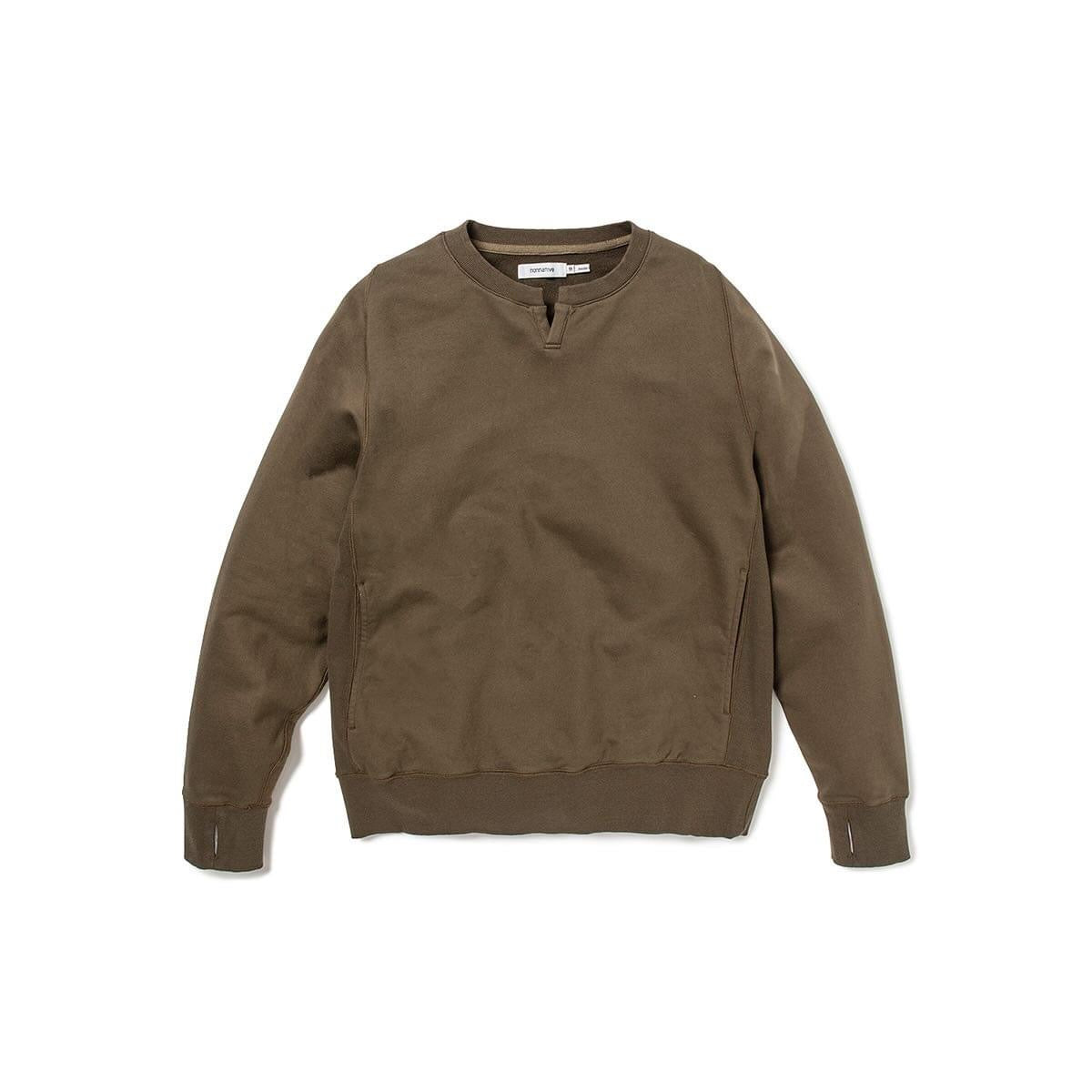 nonnative 24SS DWELLER L/S T-NECK PULLOVER COTTON SWEAT