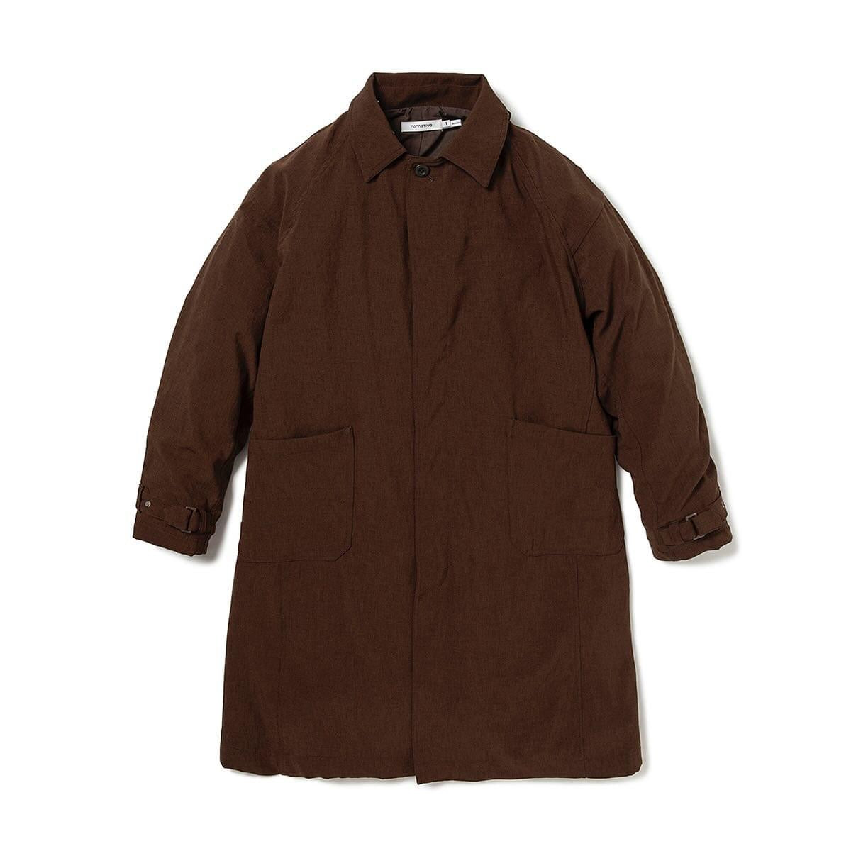 nonnative 24SS WORKER LONG COAT POLY SHANTUNGWITH GORE-TEX WINDSTOPPER®