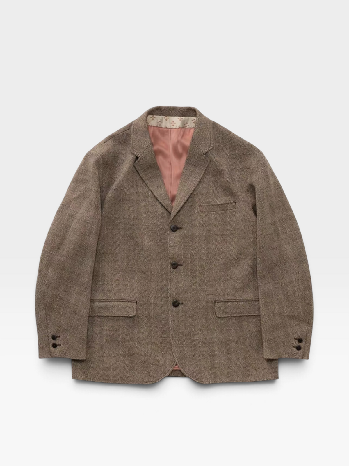 visvim 26AW BURNSTONE BLAZER TWEED