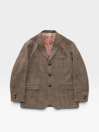 visvim 26AW BURNSTONE BLAZER TWEED