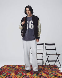 BOWWOW 26AW BUTTON STADIUM JACKET