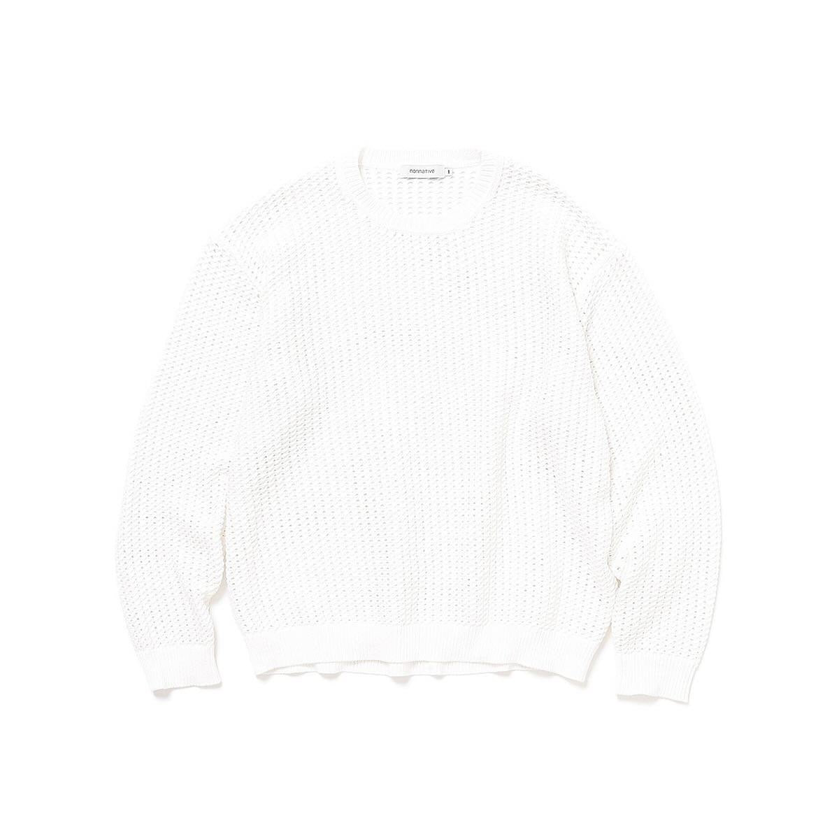 nonnative 24SS RANCHER L/S SWEATER C/N MESH