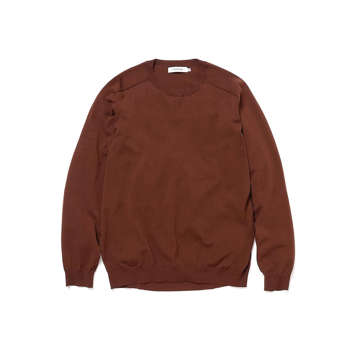 nonnative 24SS DWELLER L/S SWEATER C/P YARN