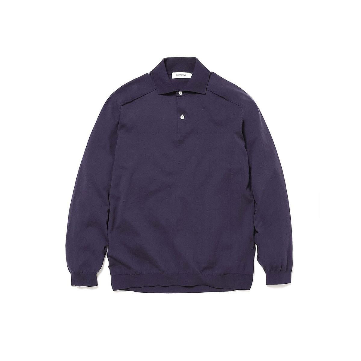 nonnative 24SS DWELLER L/S POLO SWEATER C/P YARN