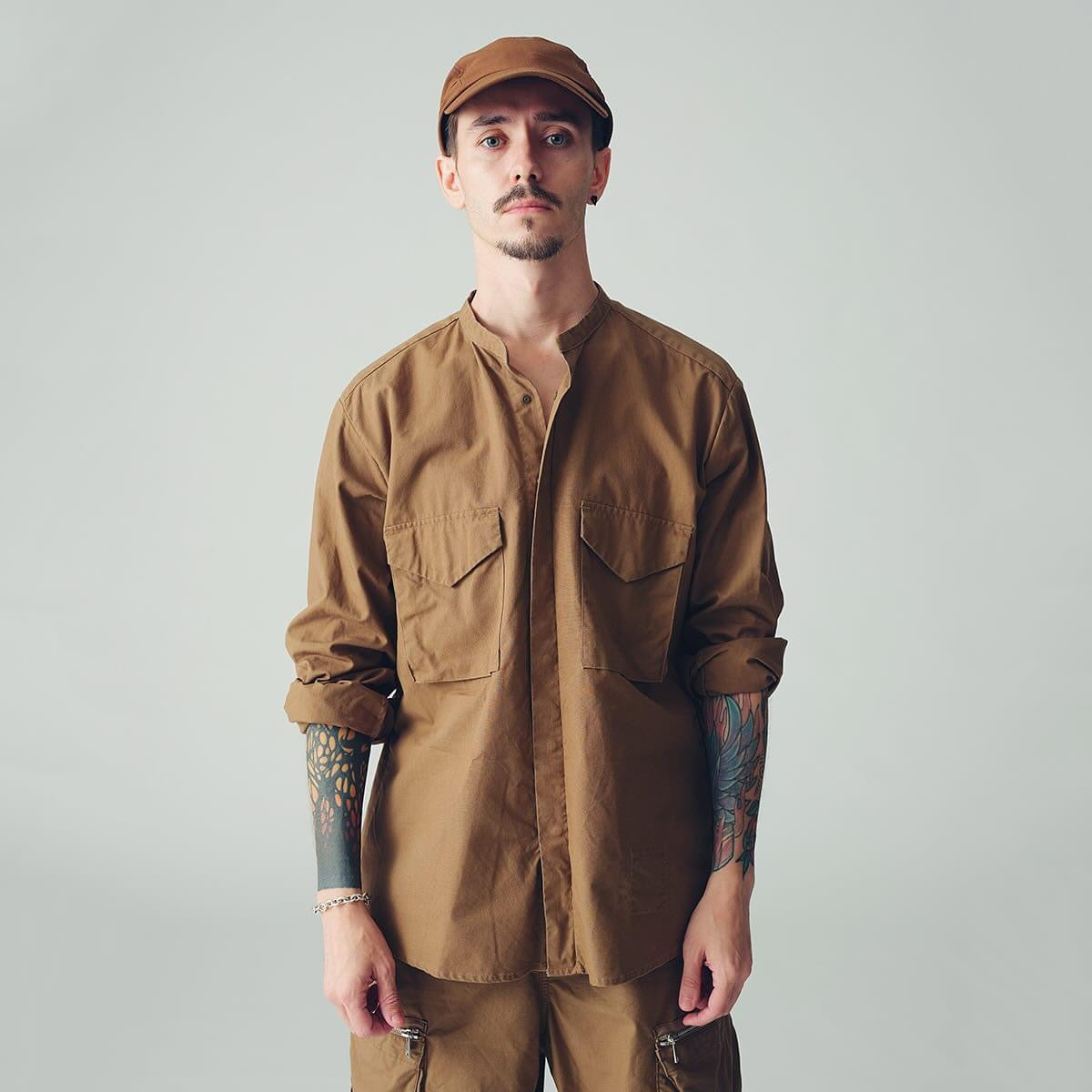 nonnative 24SS TROOPER L/S SHIRT COTTON RIPSTOP