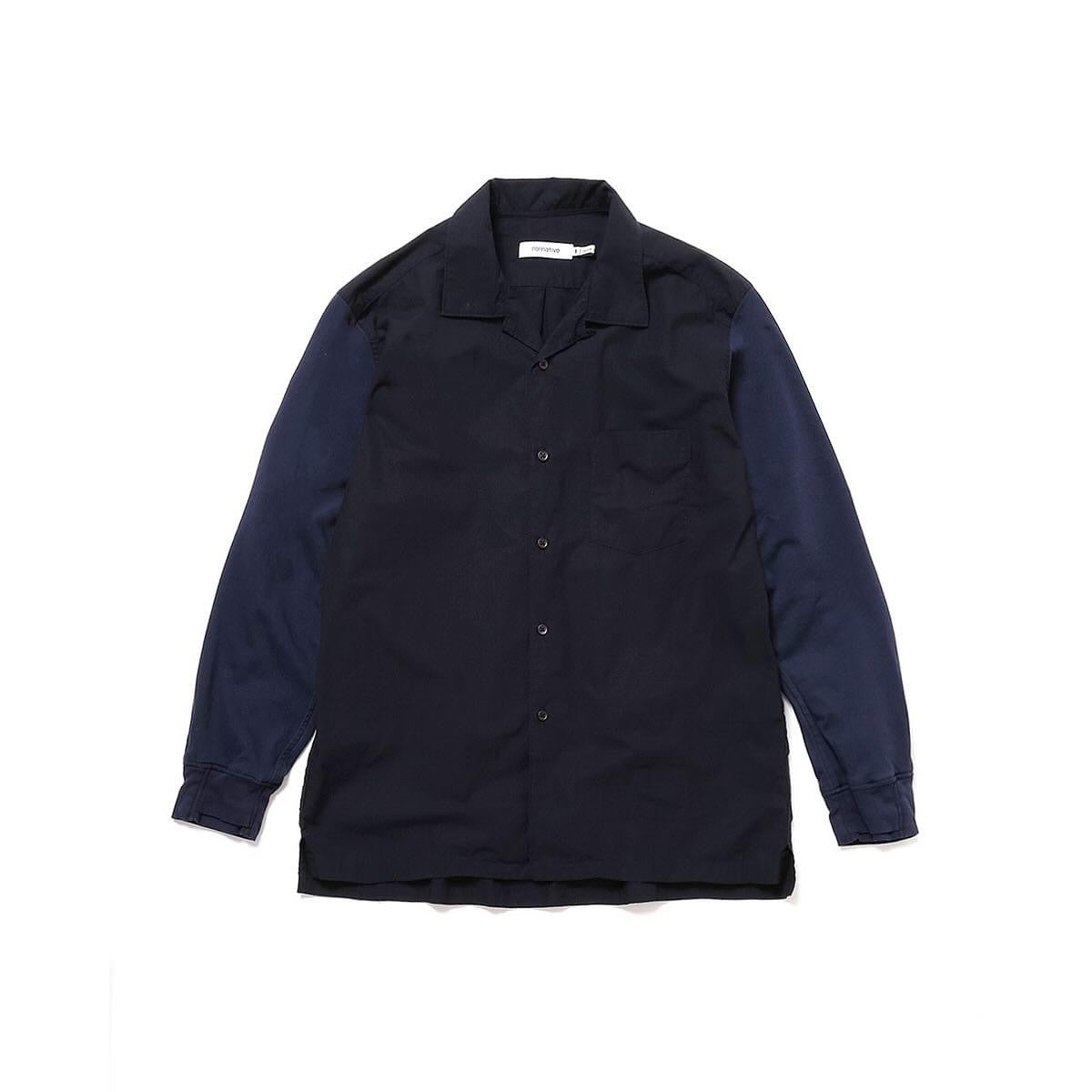 nonnative 24SS OFFICER L/S SHIRT COTTON TYPEWRITER