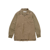 nonnative 24SS OFFICER L/S SHIRT COTTON TYPEWRITER