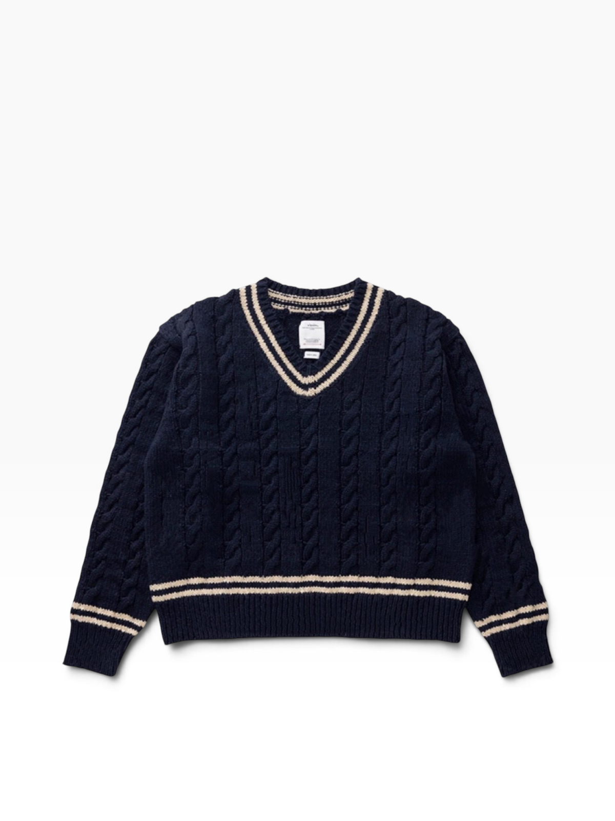 visvim 26AW COLLEGIA V-NECK KNIT
